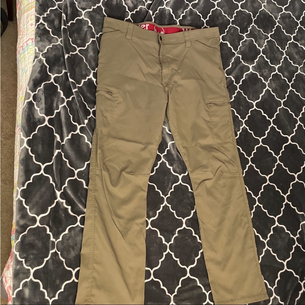 Mens Wrangler Flex Waist Cargo Pant